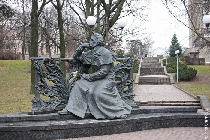 Памятник Адаму Мицкевичу в Минске